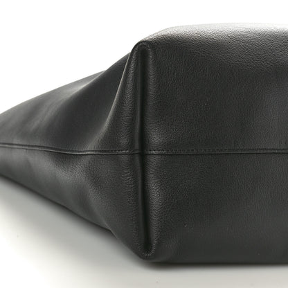 Saint Laurent Calfskin Large Shopping Tote Black 10 of 13