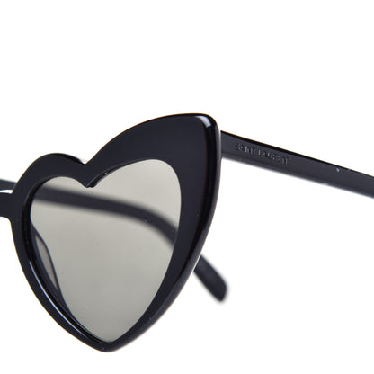 Saint Laurent Acetate Heart Frame Loulou SL181 Sunglasses Black 7 of 8