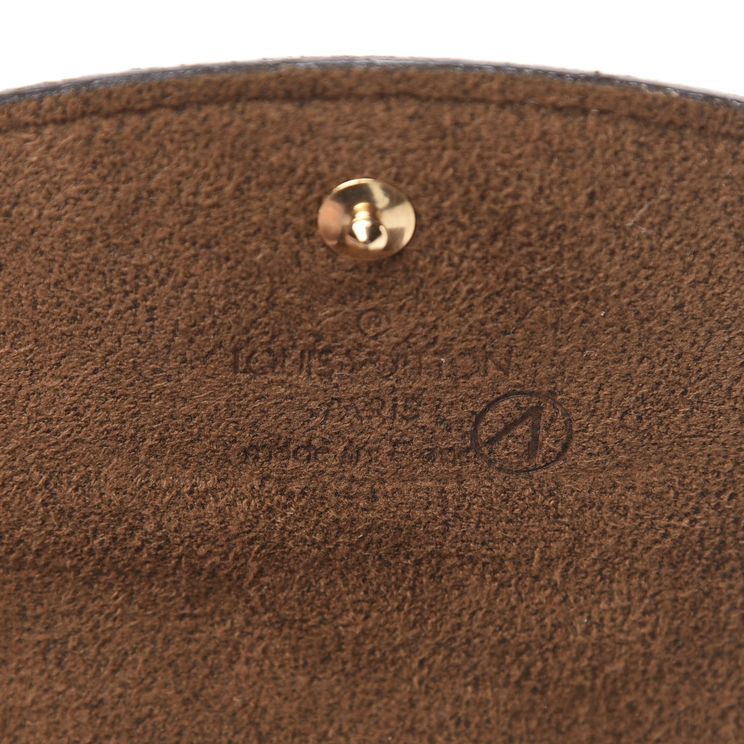 Louis Vuitton Damier Ebene Cufflinks Case 6 of 9