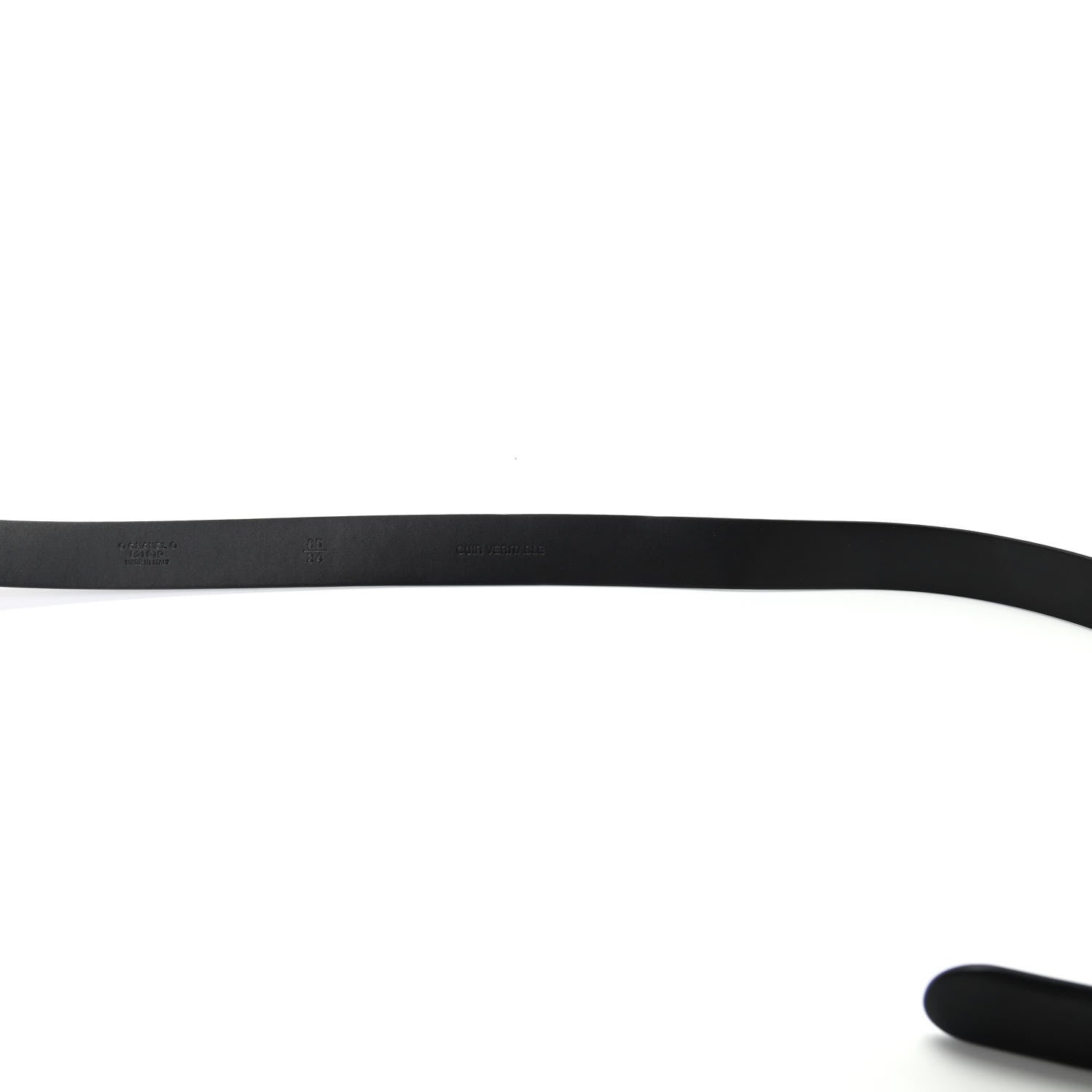 Chanel Calfskin CC Belt 85 34 Black 5 of 8