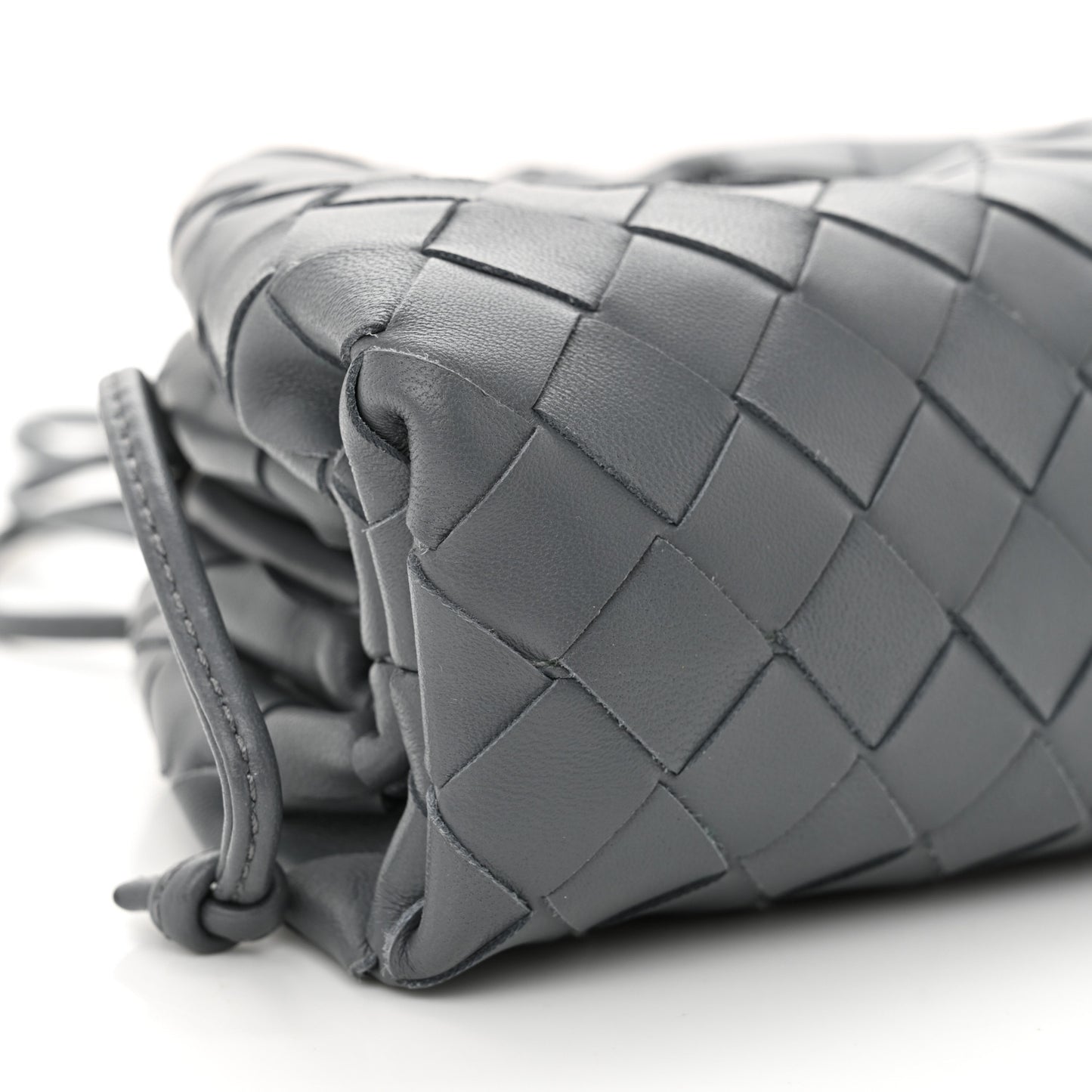 Nappa Intrecciato The Mini Pouch Thunder