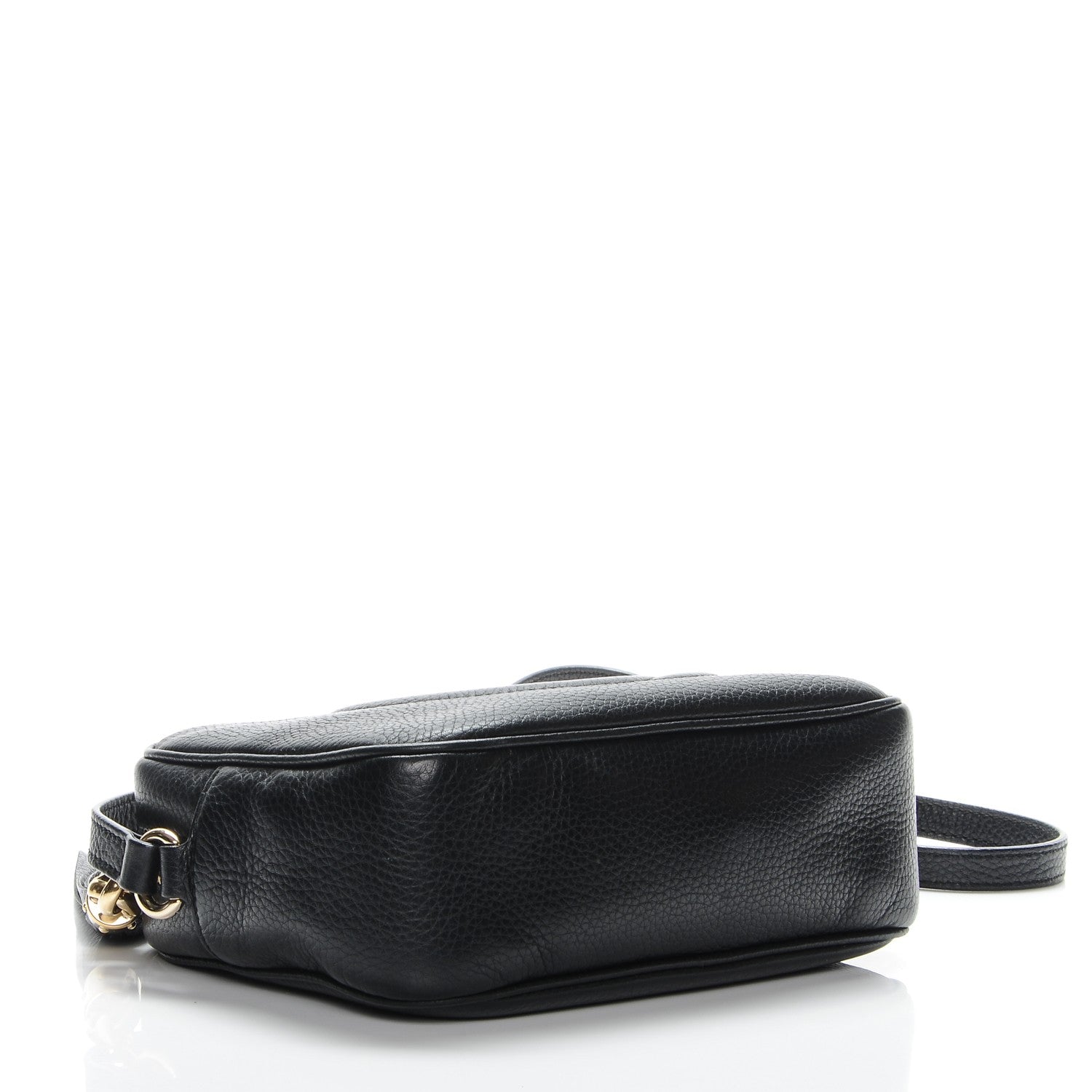 Gucci Pebbled Calfskin Small Soho Disco Bag Black 4 of 11