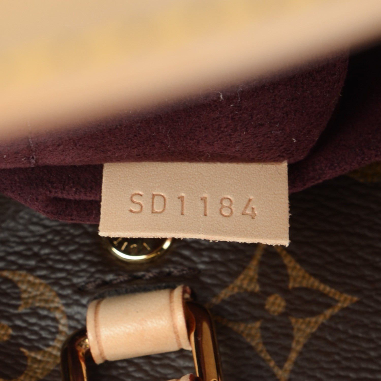 Louis Vuitton Monogram Montaigne BB 8 of 8