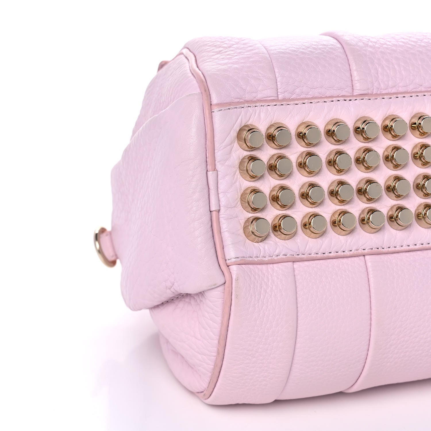 Alexander Wang Pebbled Lambskin Mini Rockie Gummy Pale Gold Hardware 8 of 9