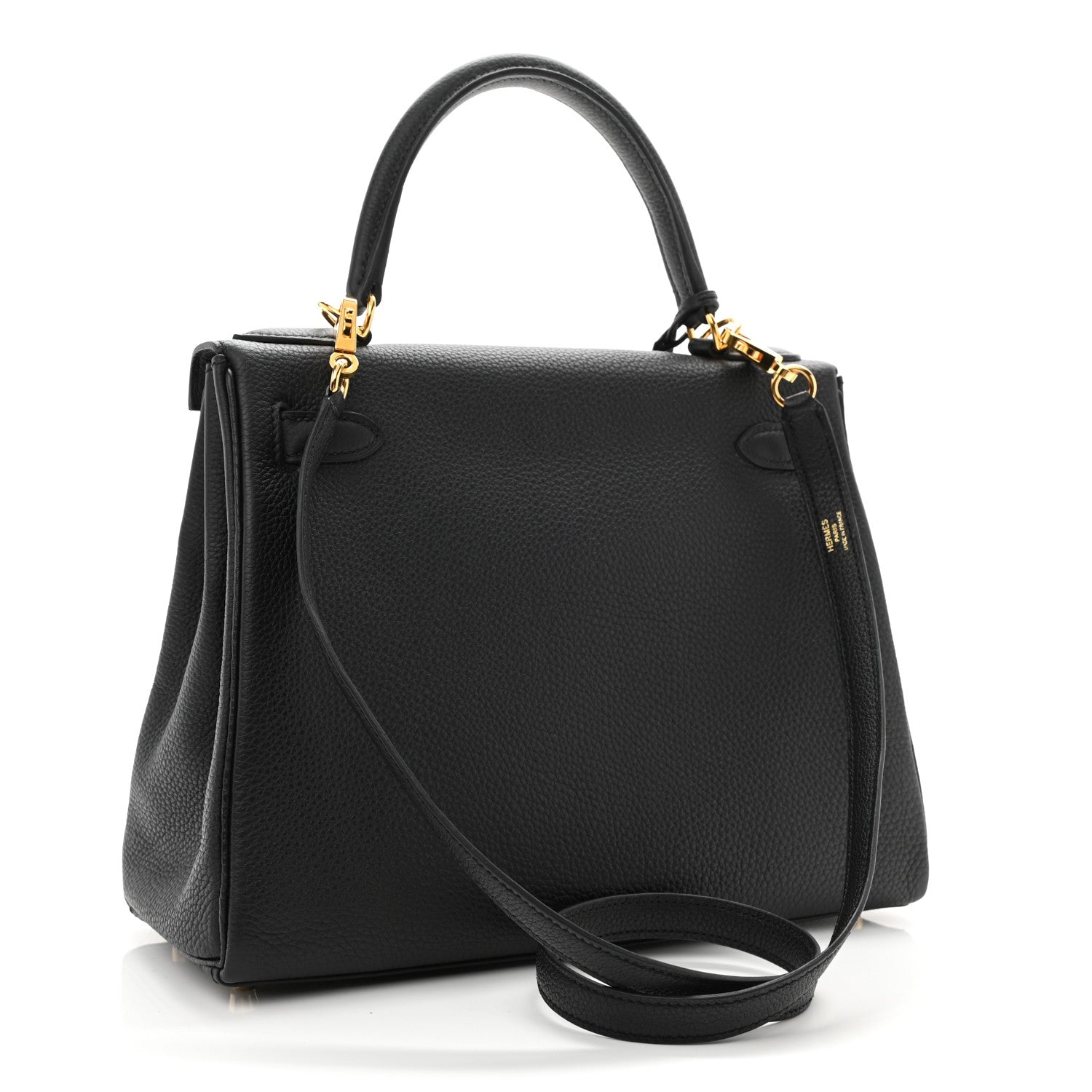 Hermes Togo Kelly Retourne 28 Black 3 of 11