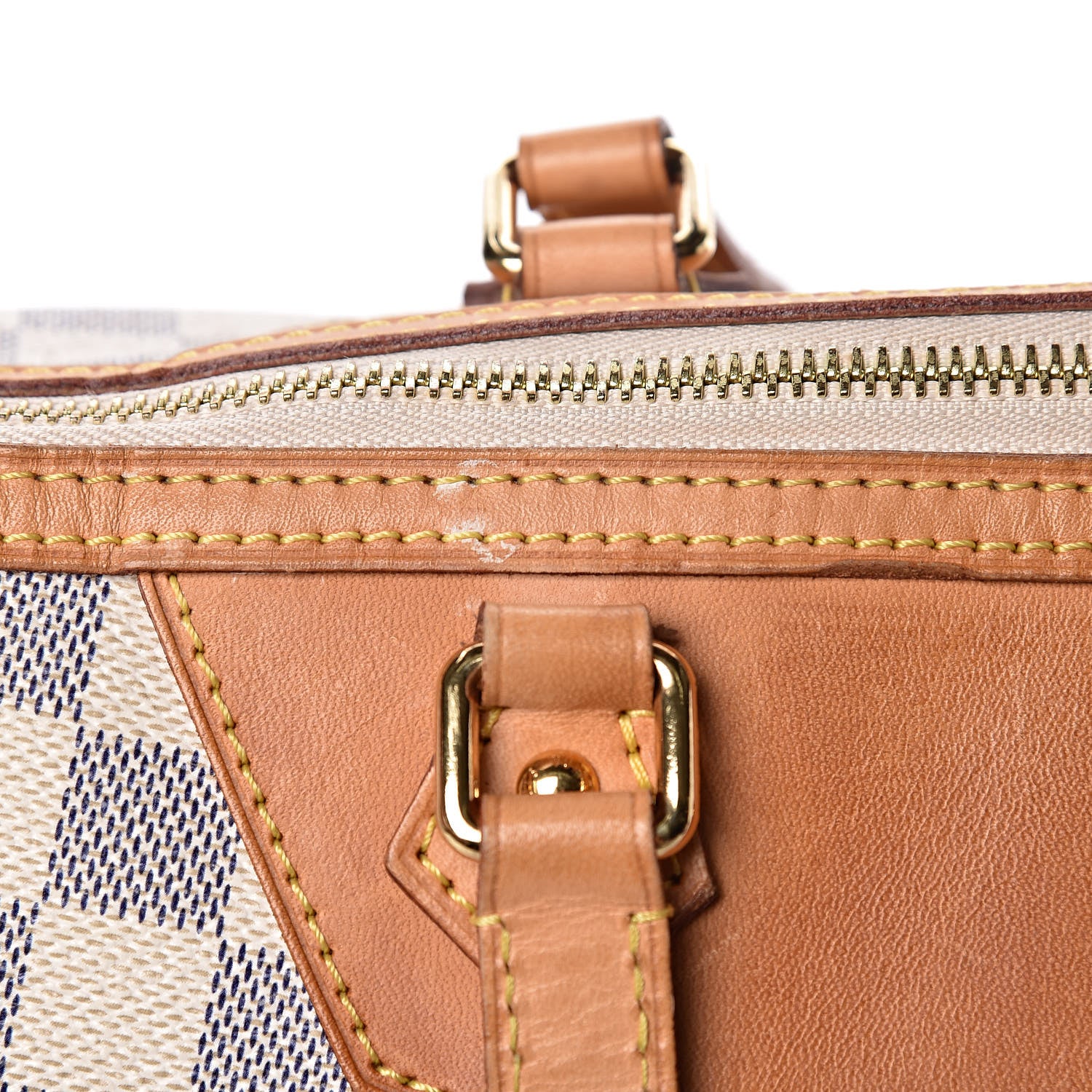 Louis Vuitton Damier Azur Siracusa GM 15 of 17