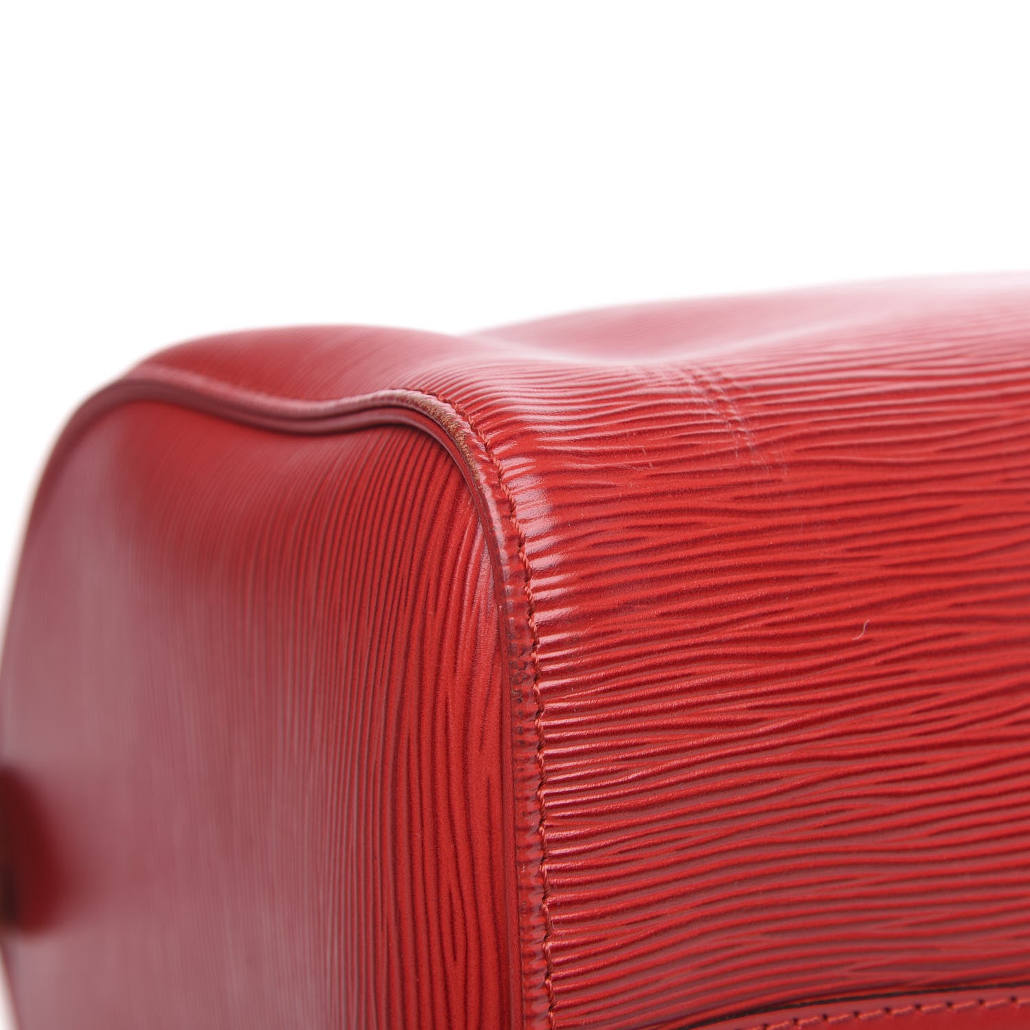 Louis Vuitton Epi Speedy 30 Castillan Red 9 of 17