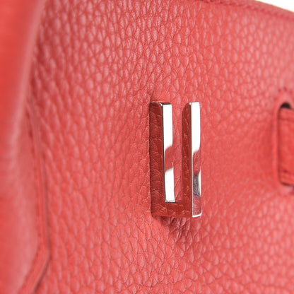 Hermes Taurillon Clemence Birkin 40 Bougainvillea 18 of 39