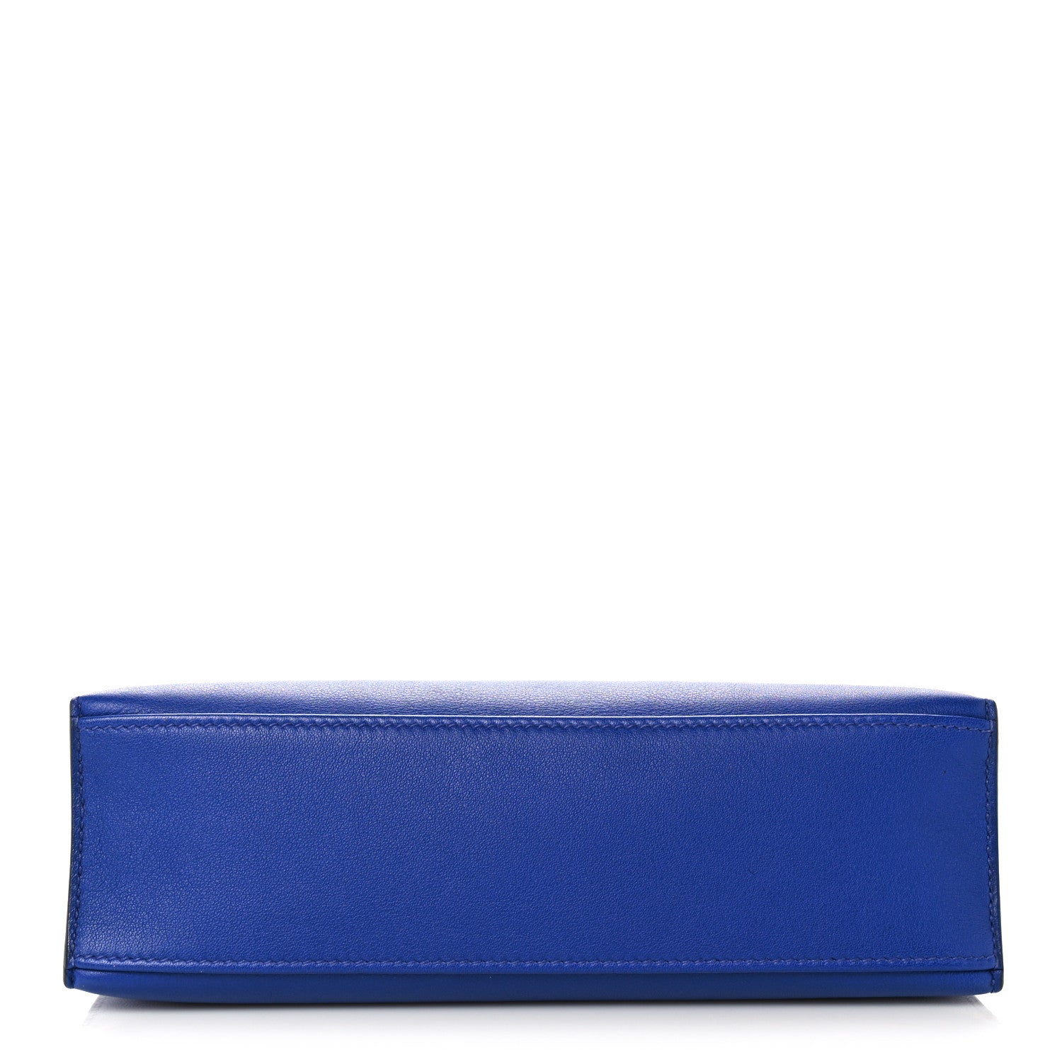 Hermes Swift Kelly Pochette Clutch Bleu Electrique 6 of 28
