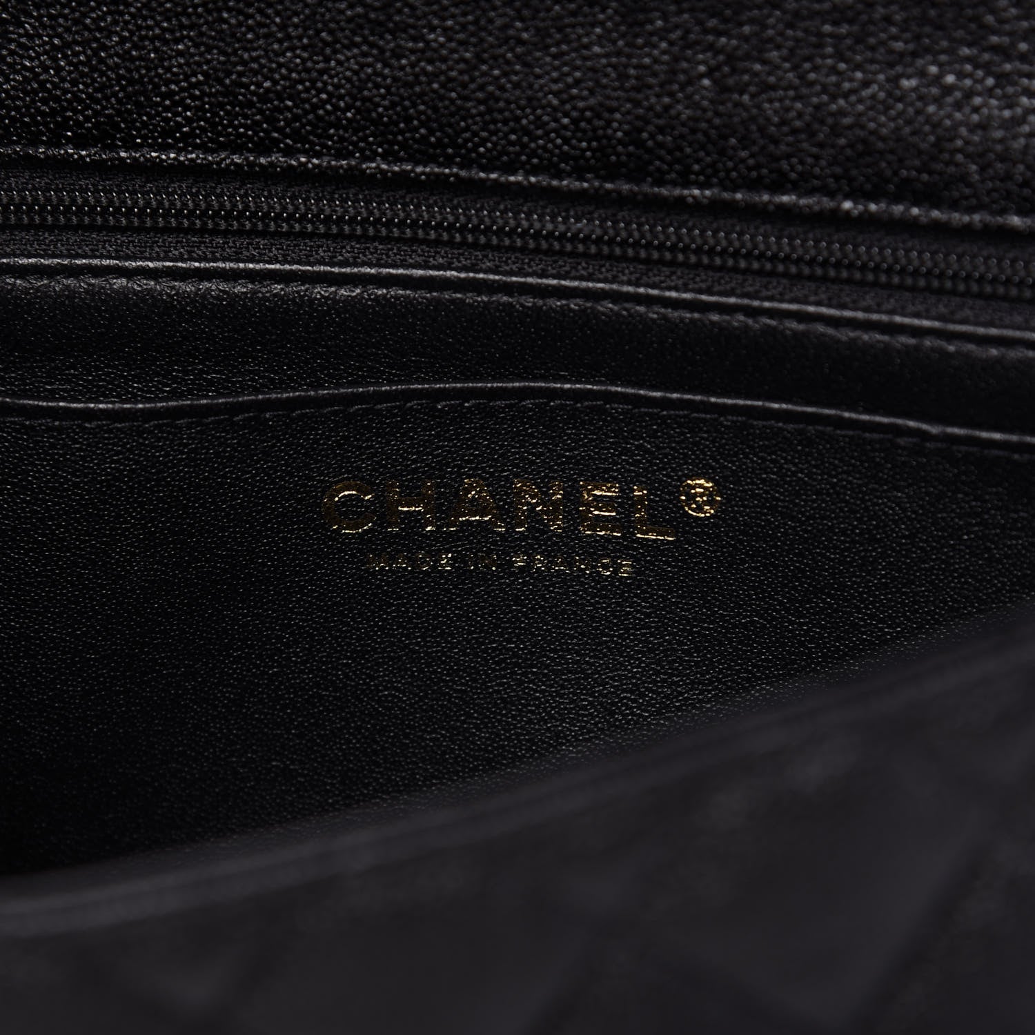 Chanel Caviar Quilted Mini Top Handle Rectangular Flap Black 8 of 11