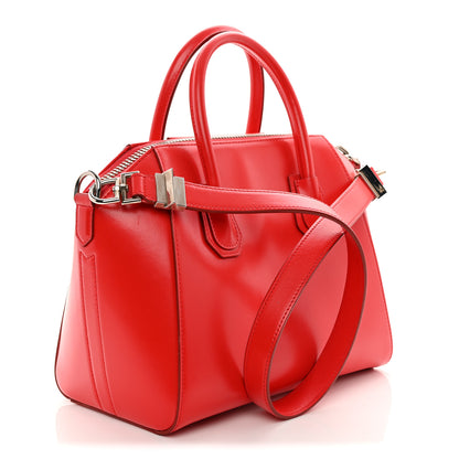 Givenchy Shiny Lord Calfskin Small Antigona Medium Red 3 of 11