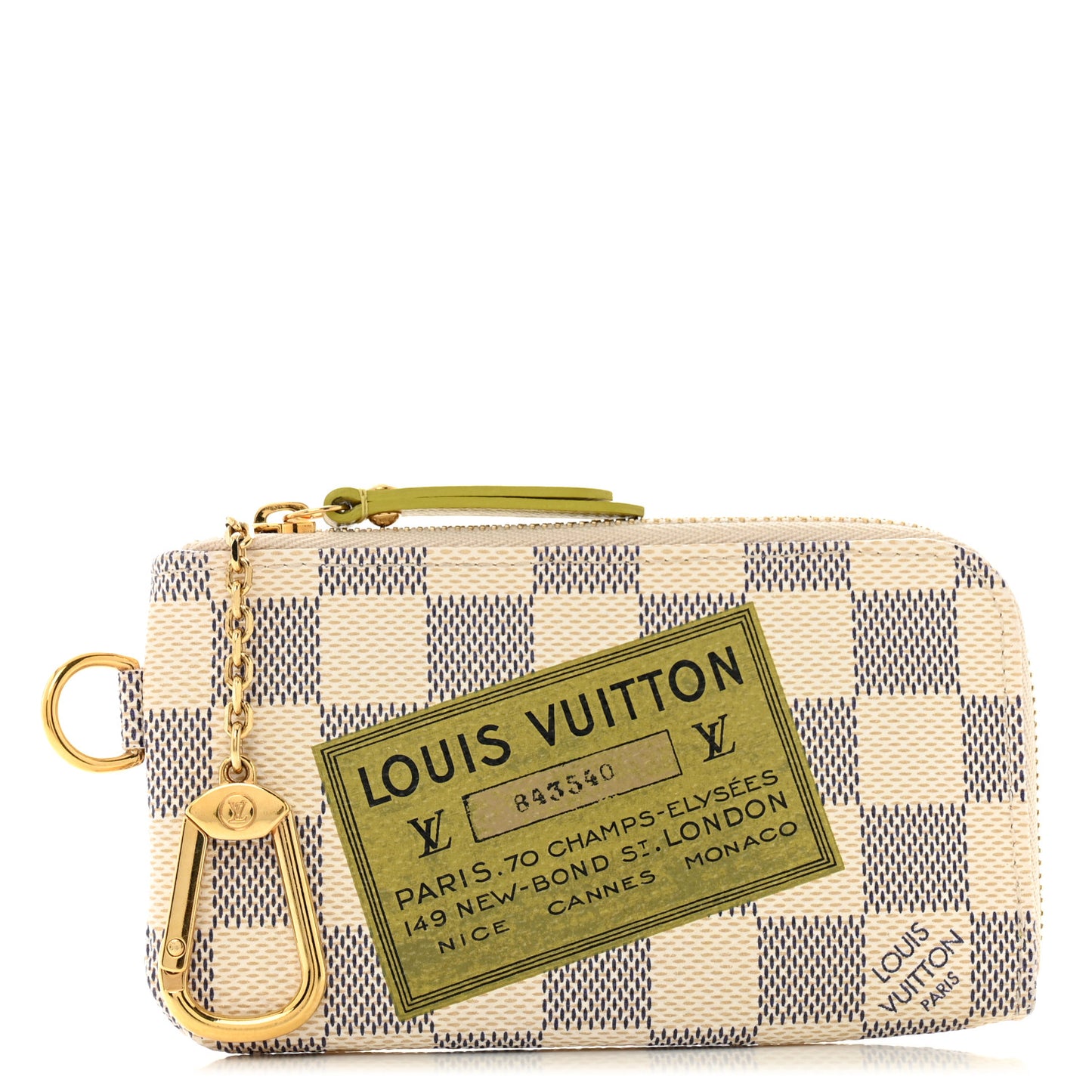Damier Azur Complice Trunks and Bags Key Pouch