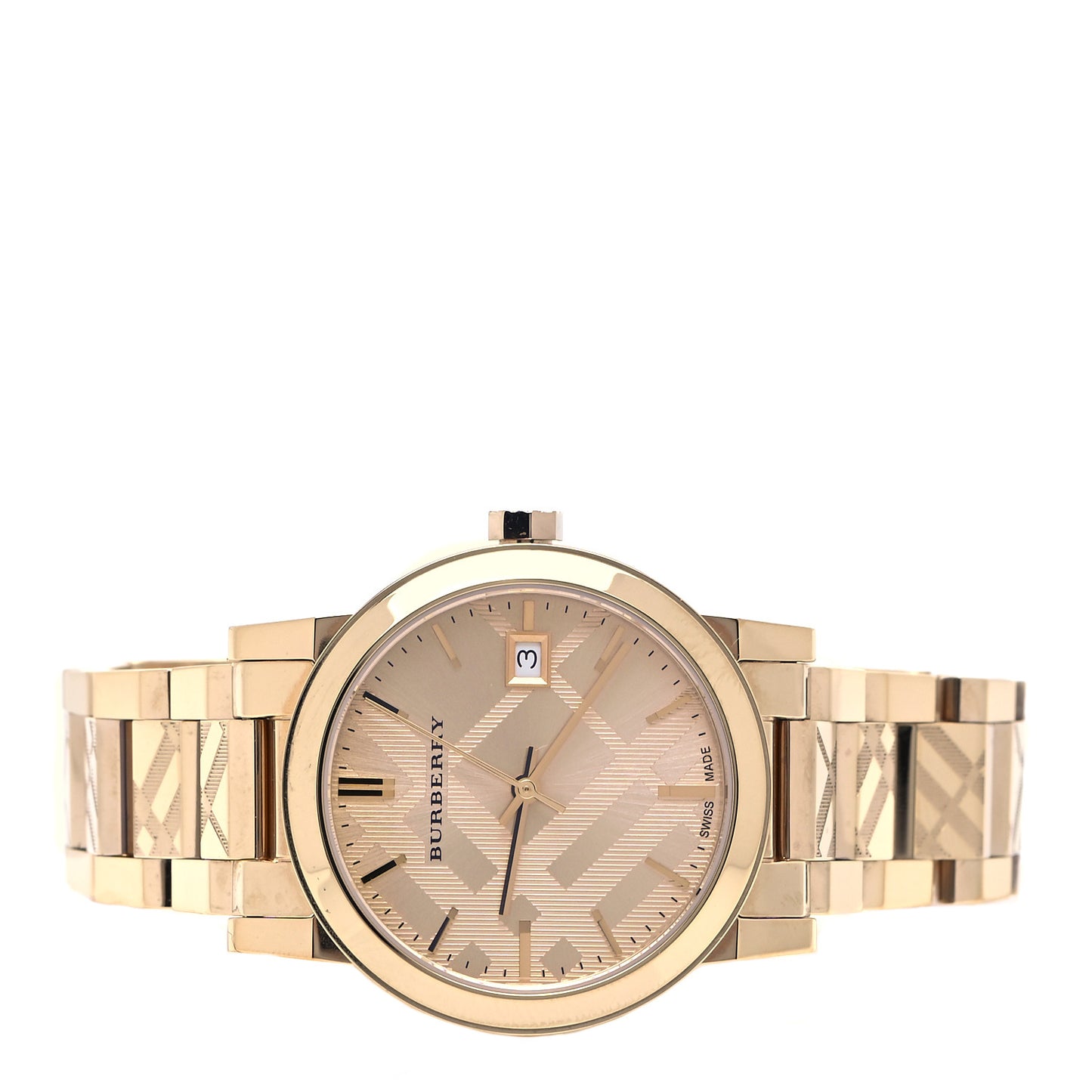Stainless Steel 34mm The City Quartz Watch Gold BU9145