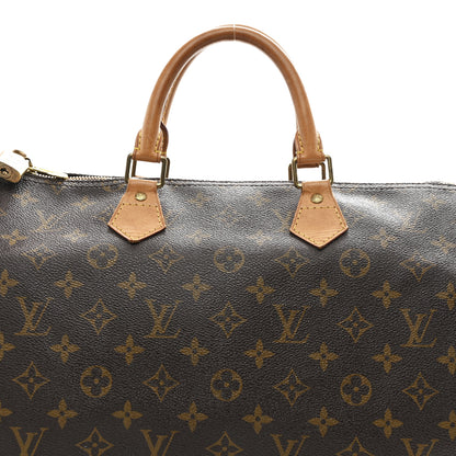Louis Vuitton Monogram Speedy Bandouliere 35 8 of 11