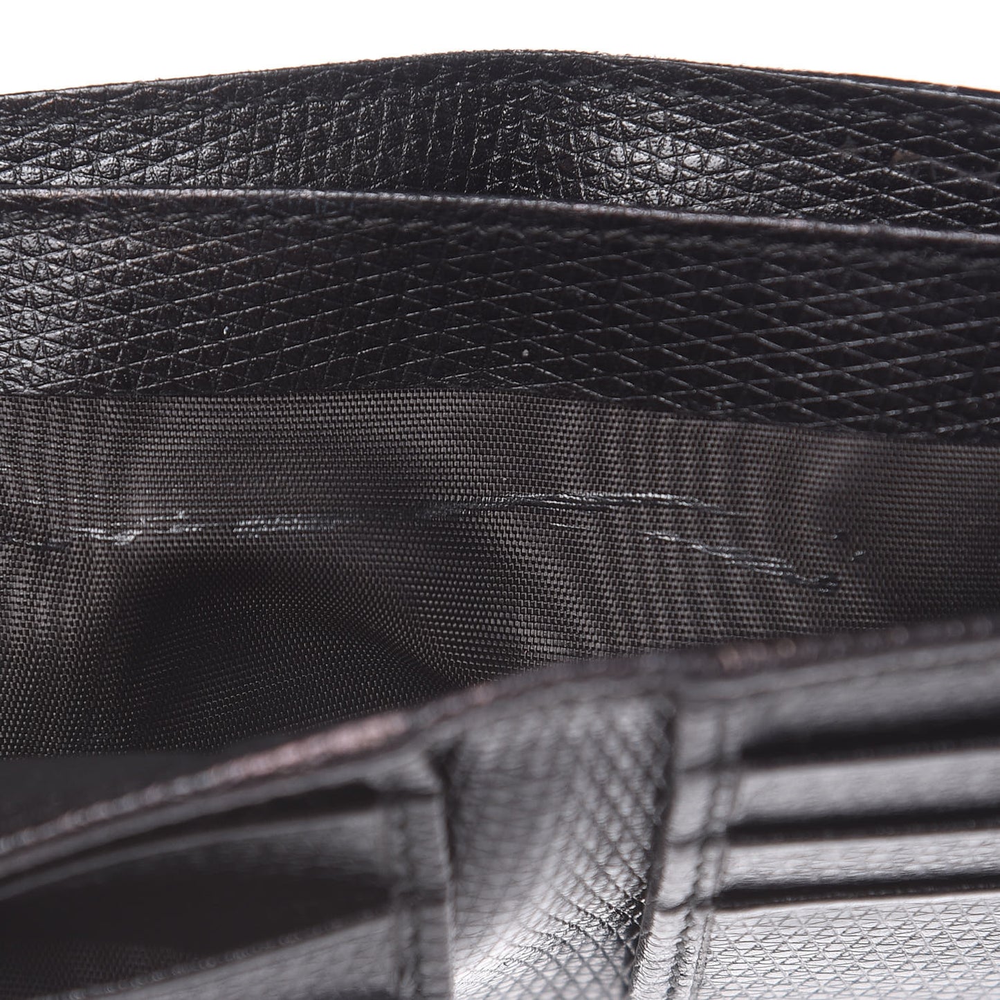 Calfskin Bi-Fold Wallet Black