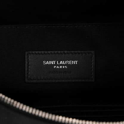 Saint Laurent Canvas Monogram Belt Bag Black 6 of 11