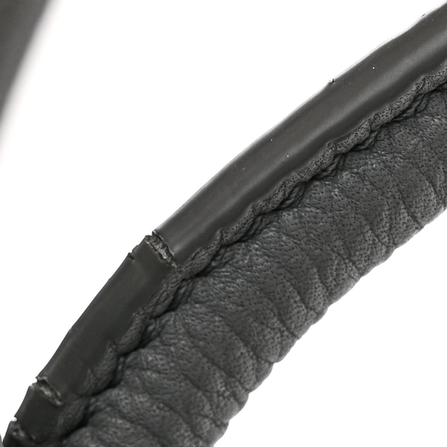 Drummed Calfskin Nano Luggage Kohl