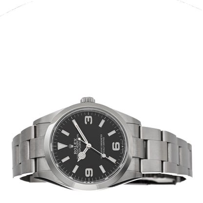 Rolex Stainless Steel 36mm Oyster Perpetual Explorer Watch Black 124270 2 of 5
