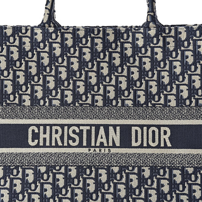 Christian Dior Oblique Book Tote Blue Multicolor 8 of 11