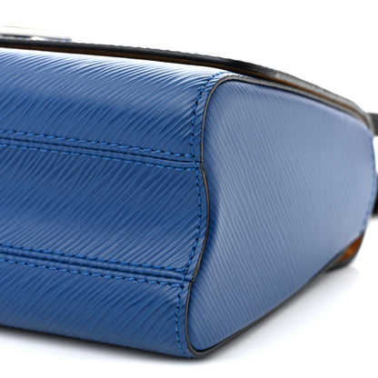 Louis Vuitton Epi Twist Braided Strap Shoulder Bag MM Bleu Roi 10 of 10