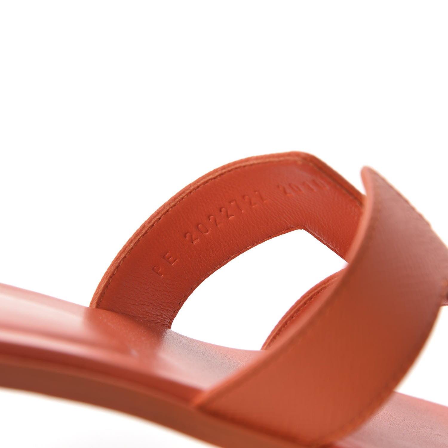 Hermes Epsom Oran Sandals 39 Orange Poppy 8 of 9