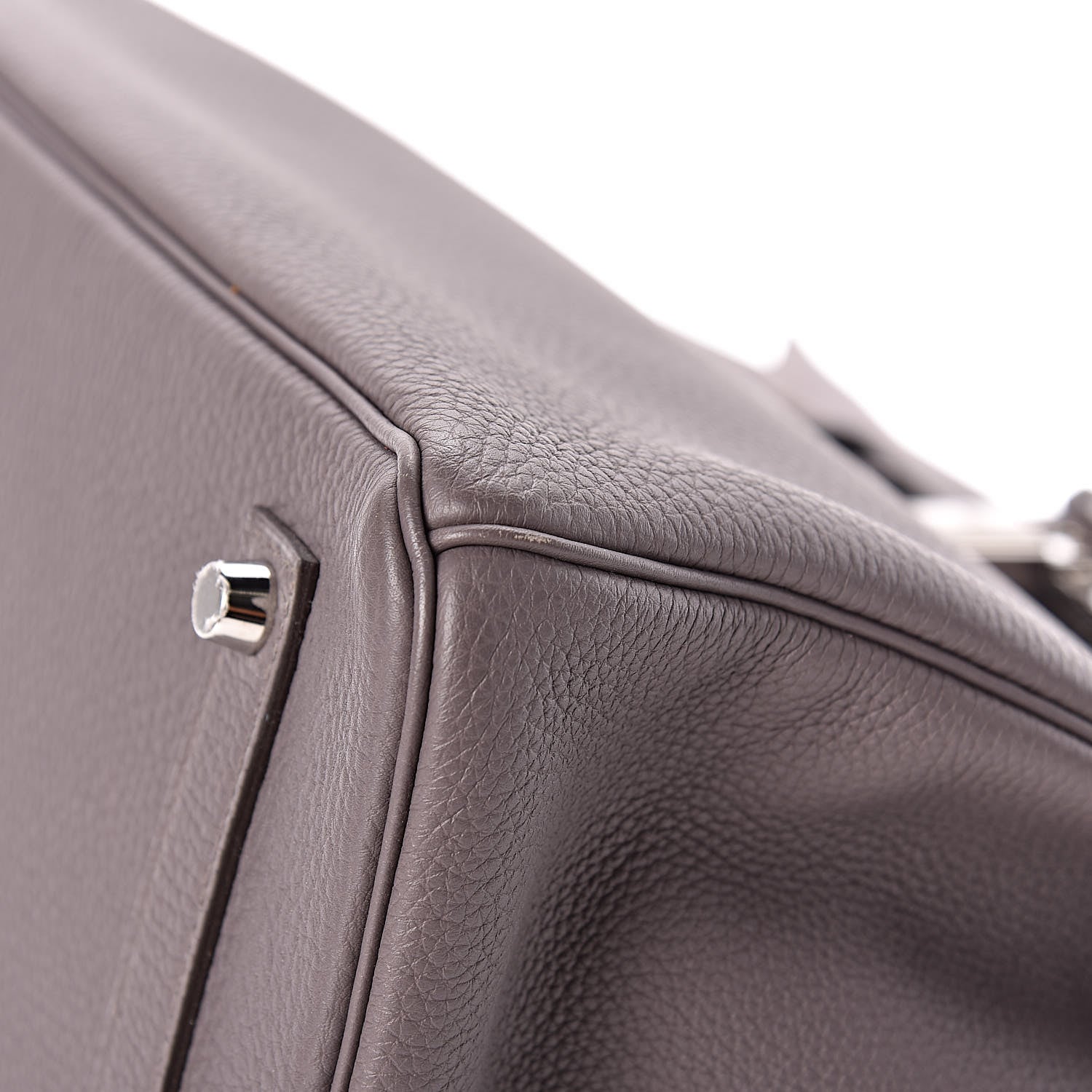 Hermes Togo Birkin 35 Etain 31 of 32