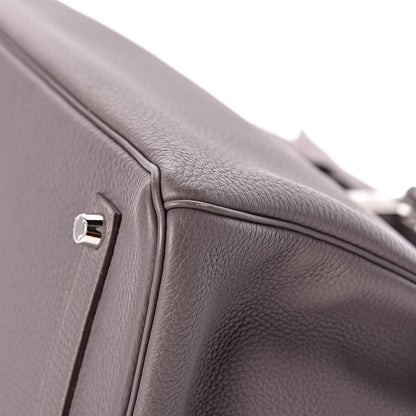 Hermes Togo Birkin 35 Etain 31 of 32