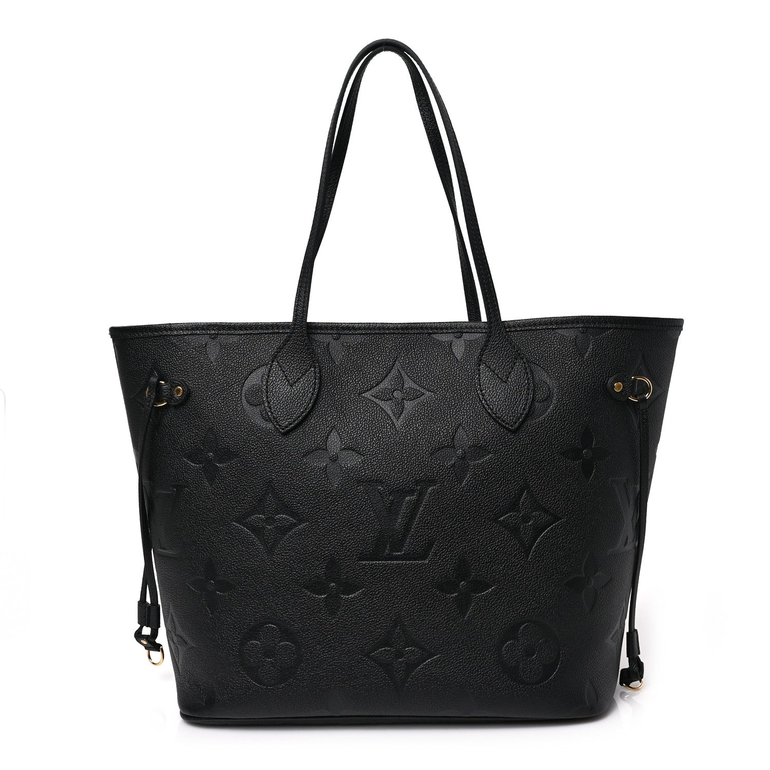 Louis Vuitton Empreinte Monogram Giant Neverfull MM Black 1 of 8