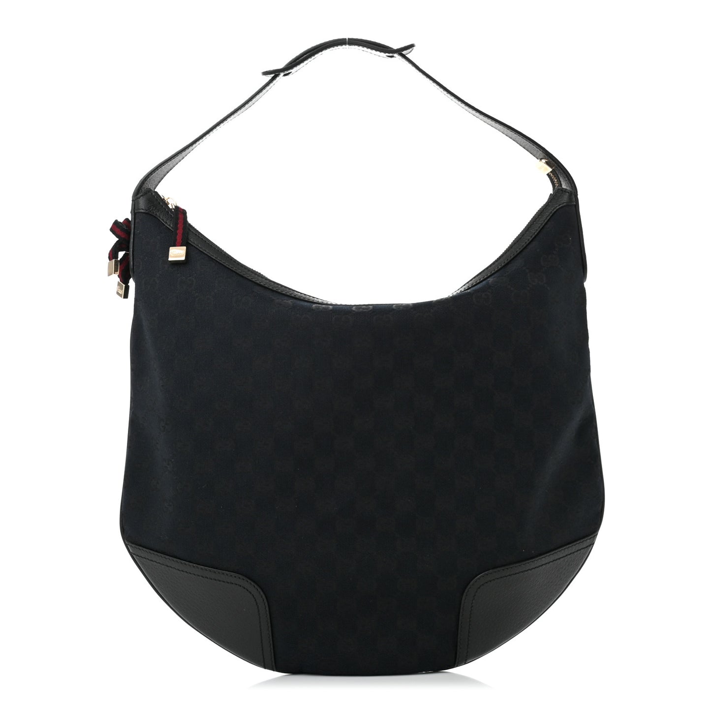 Monogram Large Princy Hobo Black