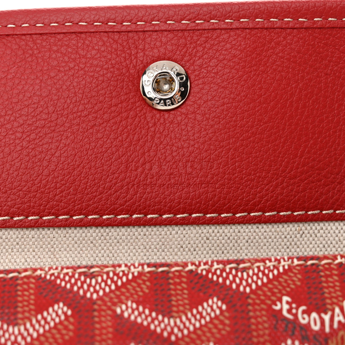 Goyardine Saint Louis GM Red