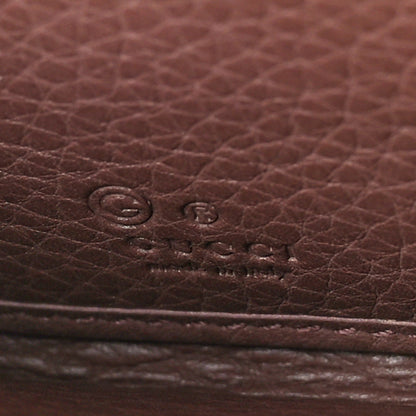 Gucci Dollar Calfskin Zip Around Wallet Rosy Phard 6 of 8