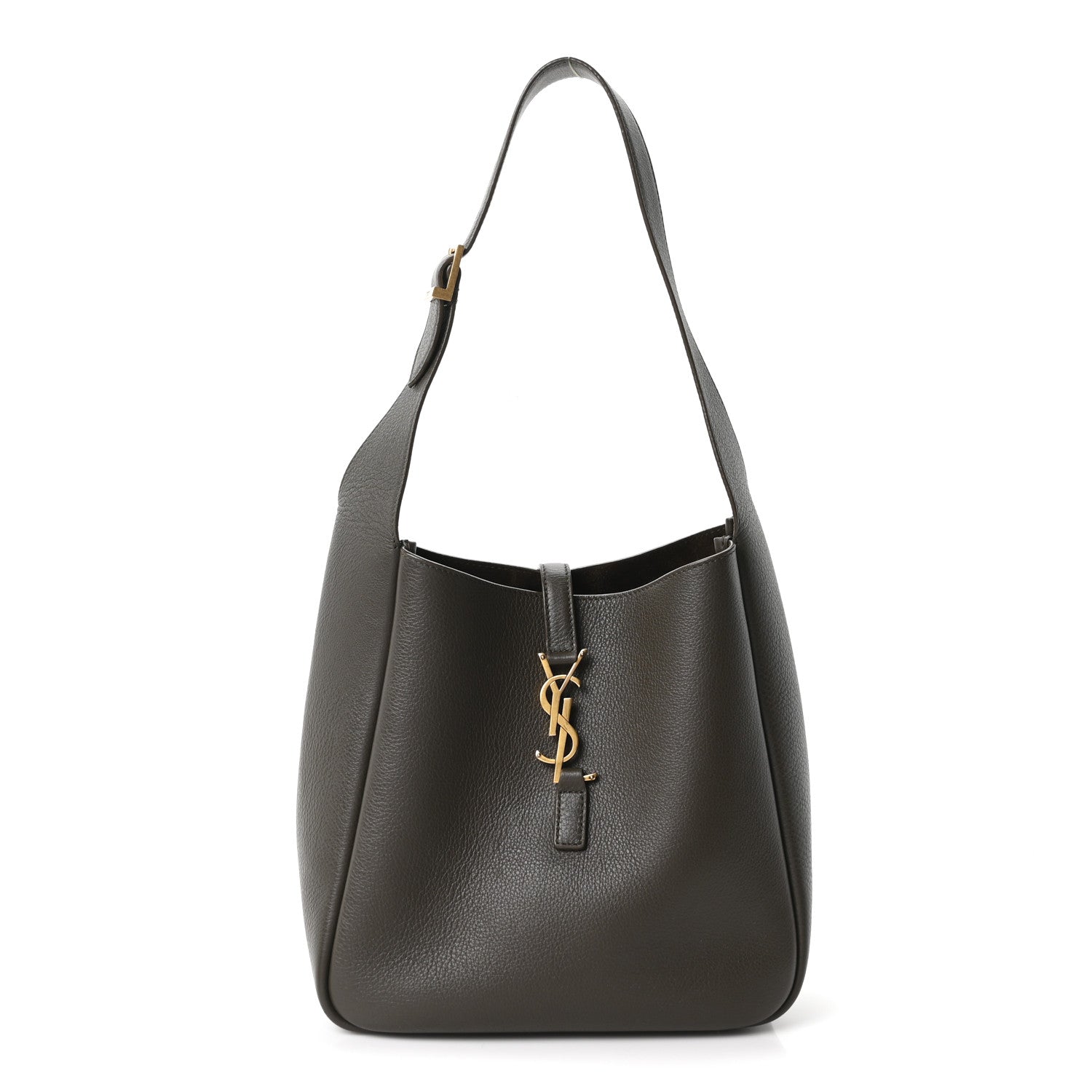 Saint Laurent Smooth Calfskin Small Le 5 A 7 Soft Hobo Light Musk 1 of 9