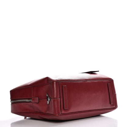 Prada Saffiano Travel Briefcase Red 4 of 12