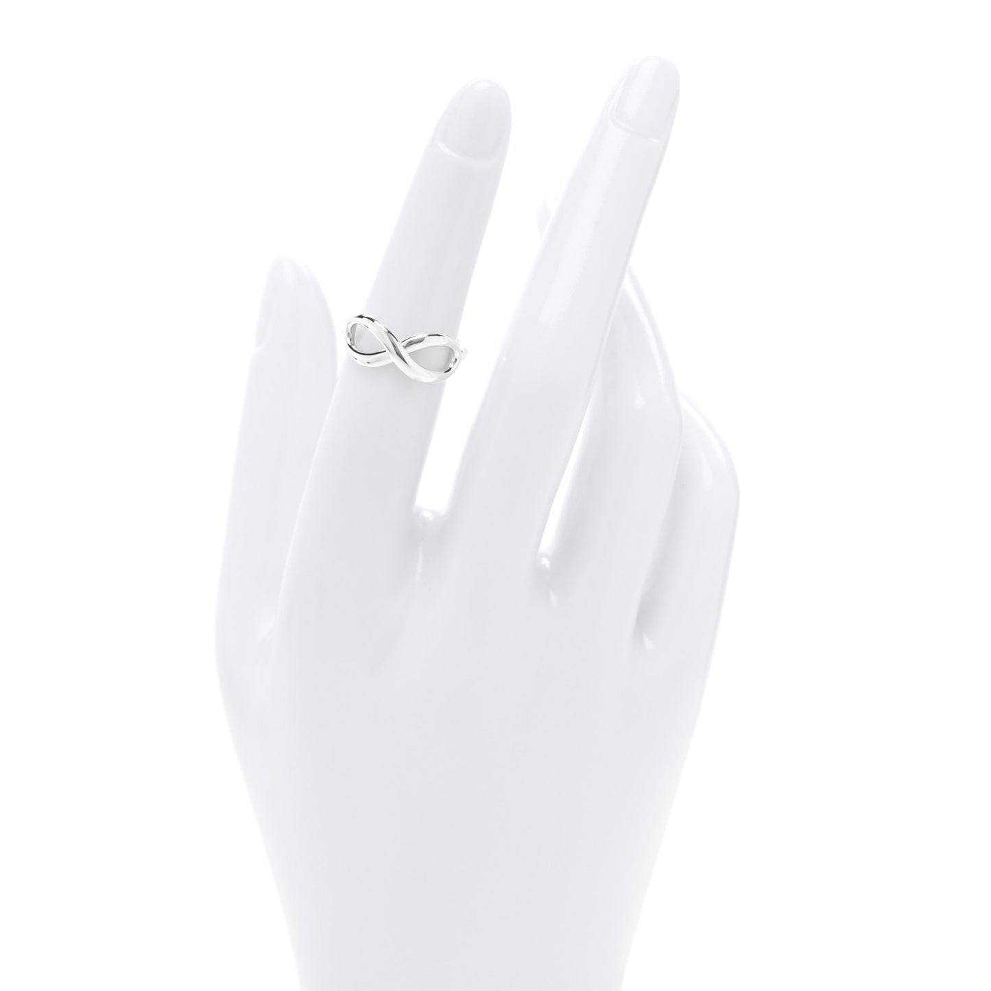 Sterling Silver Infinity Ring 49 4.75
