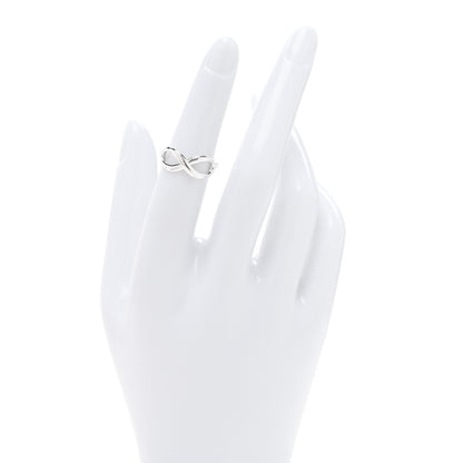 Tiffany Sterling Silver Infinity Ring 49 4.75 2 of 4