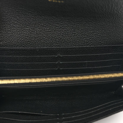Louis Vuitton Empreinte Sarah Wallet NM Black 5 of 8