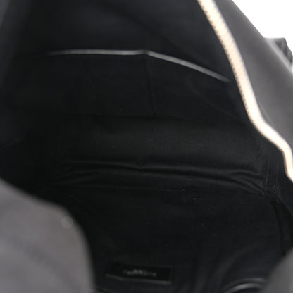 Saint Laurent Canvas City Backpack Black 5 of 10