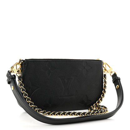 Louis Vuitton Empreinte Monogram Giant Multi Pochette Accessories Black 3 of 10