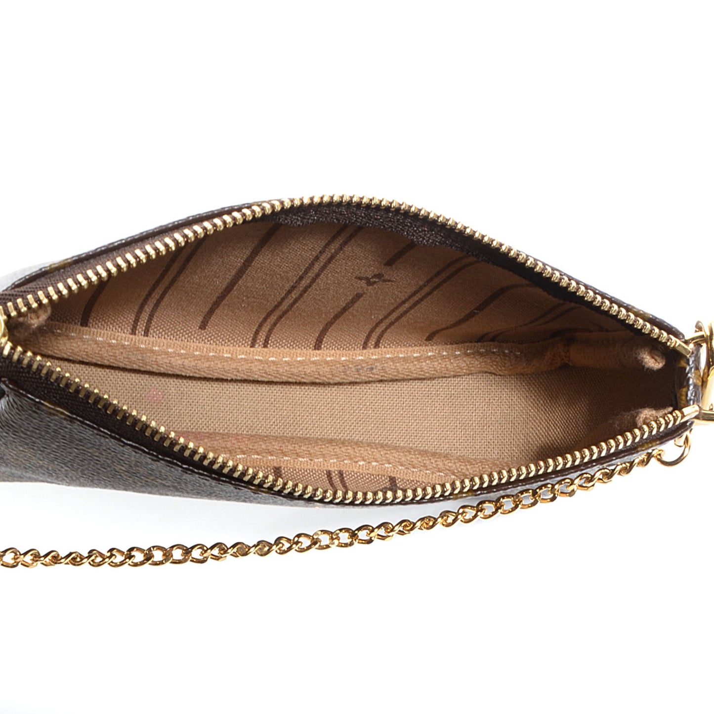 Monogram Complice Trunks and Bags Mini Pochette Accessories Beige