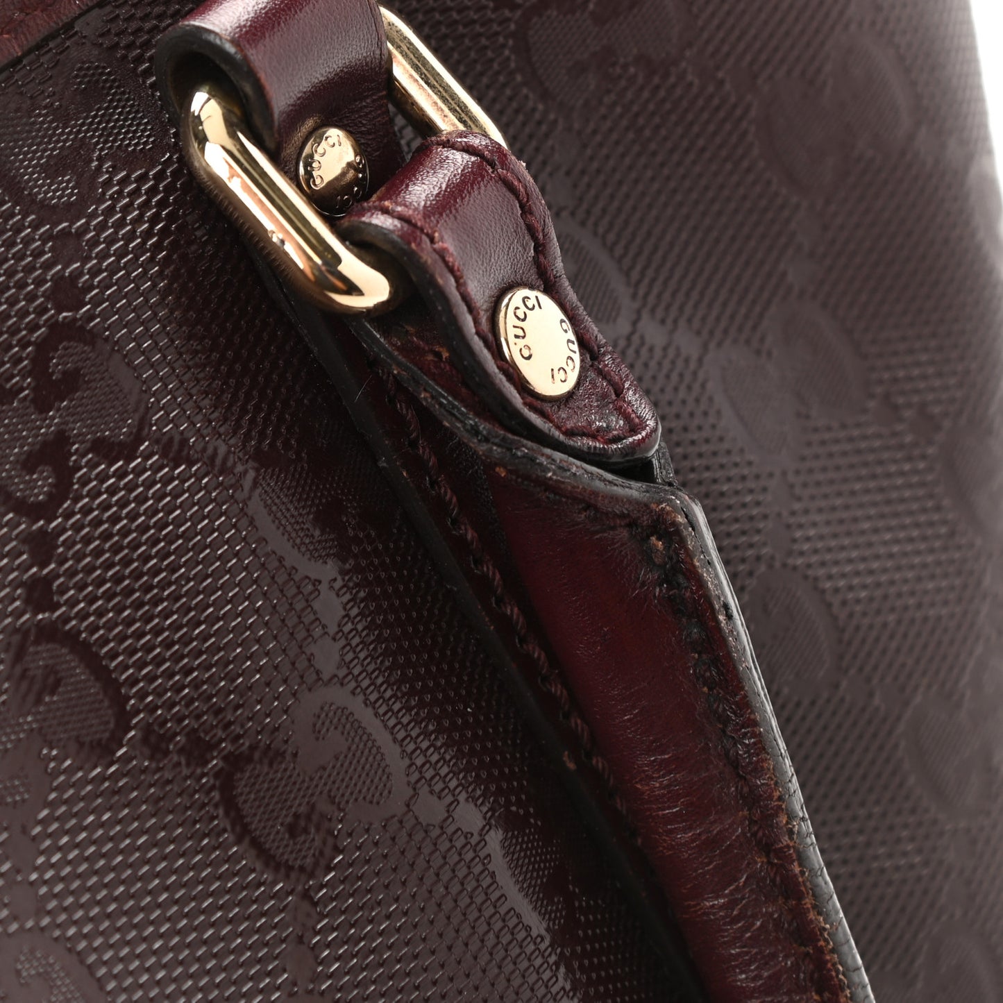 Imprime Monogram Medium Joy Tote Bag Bordeaux