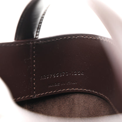 Saint Laurent Shiny Calfskin Le 37 Mini Bucket Bag Dark Sweet Chocolate 7 of 10