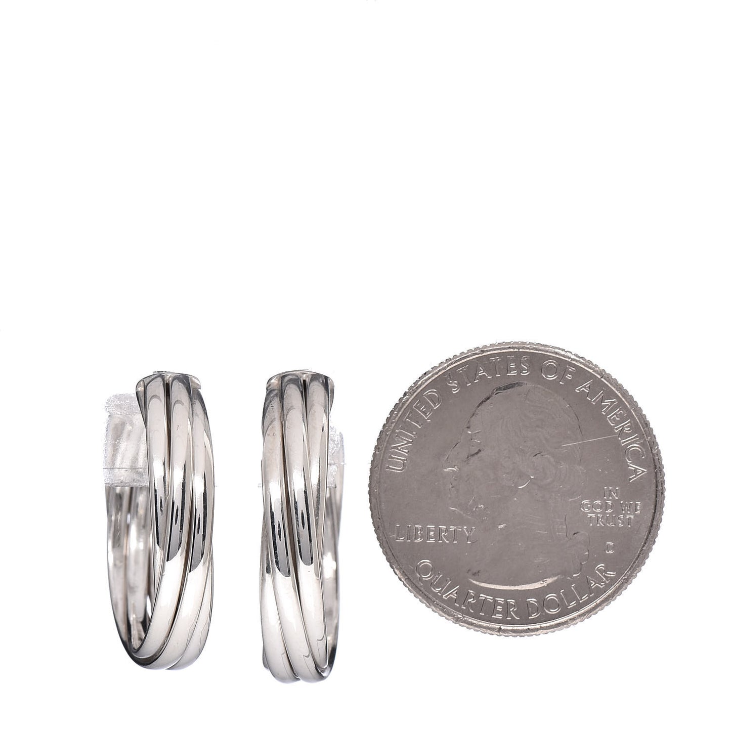Sterling Silver Melody Hoop Earrings