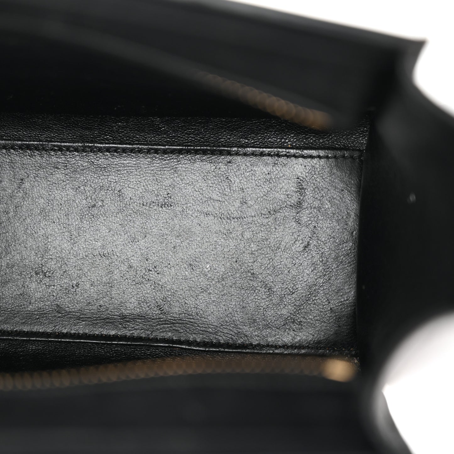 Smooth Calfskin Nano Luggage Black