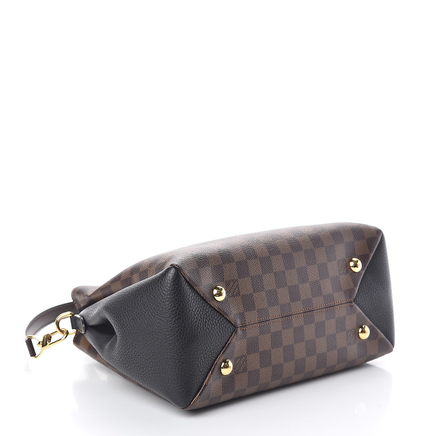 Louis Vuitton Damier Ebene Cuir Taurillon Brittany Black 4 of 9