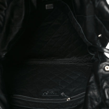 Chanel Shiny Calfskin Quilted Large Chanel 22 So Black 6 of 11