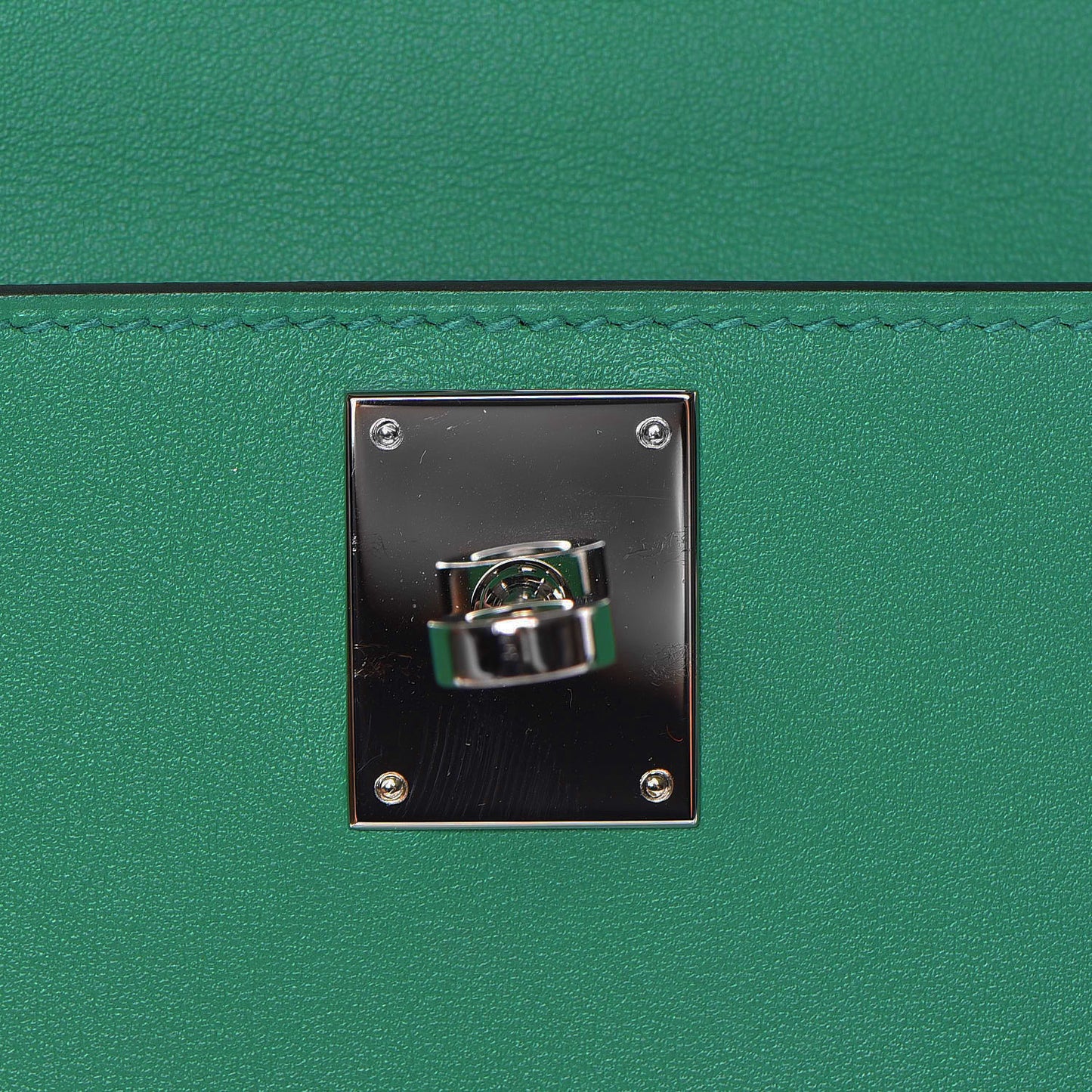 Swift Kelly Cut Clutch Pochette Vert Vertigo