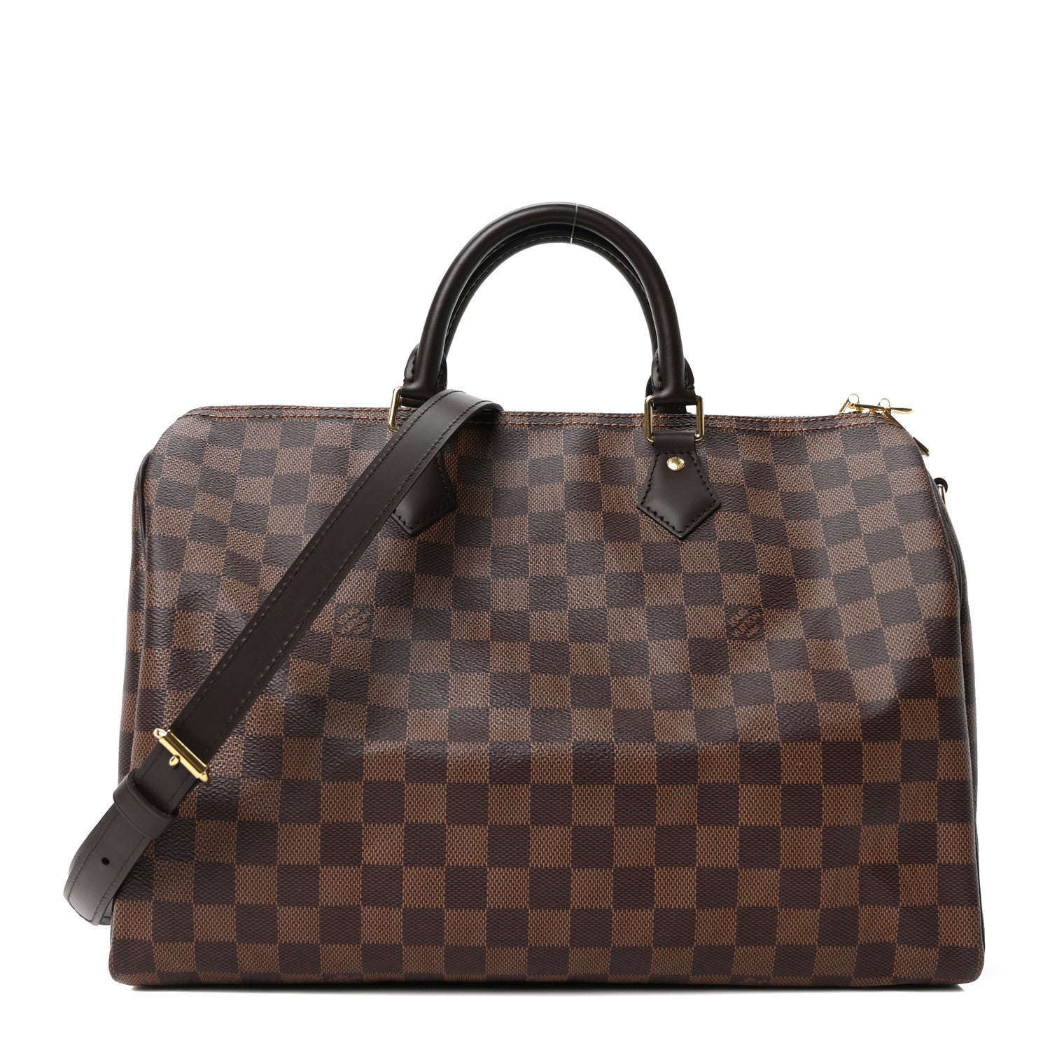 Louis Vuitton Damier Ebene Speedy Bandouliere 35 1 of 8