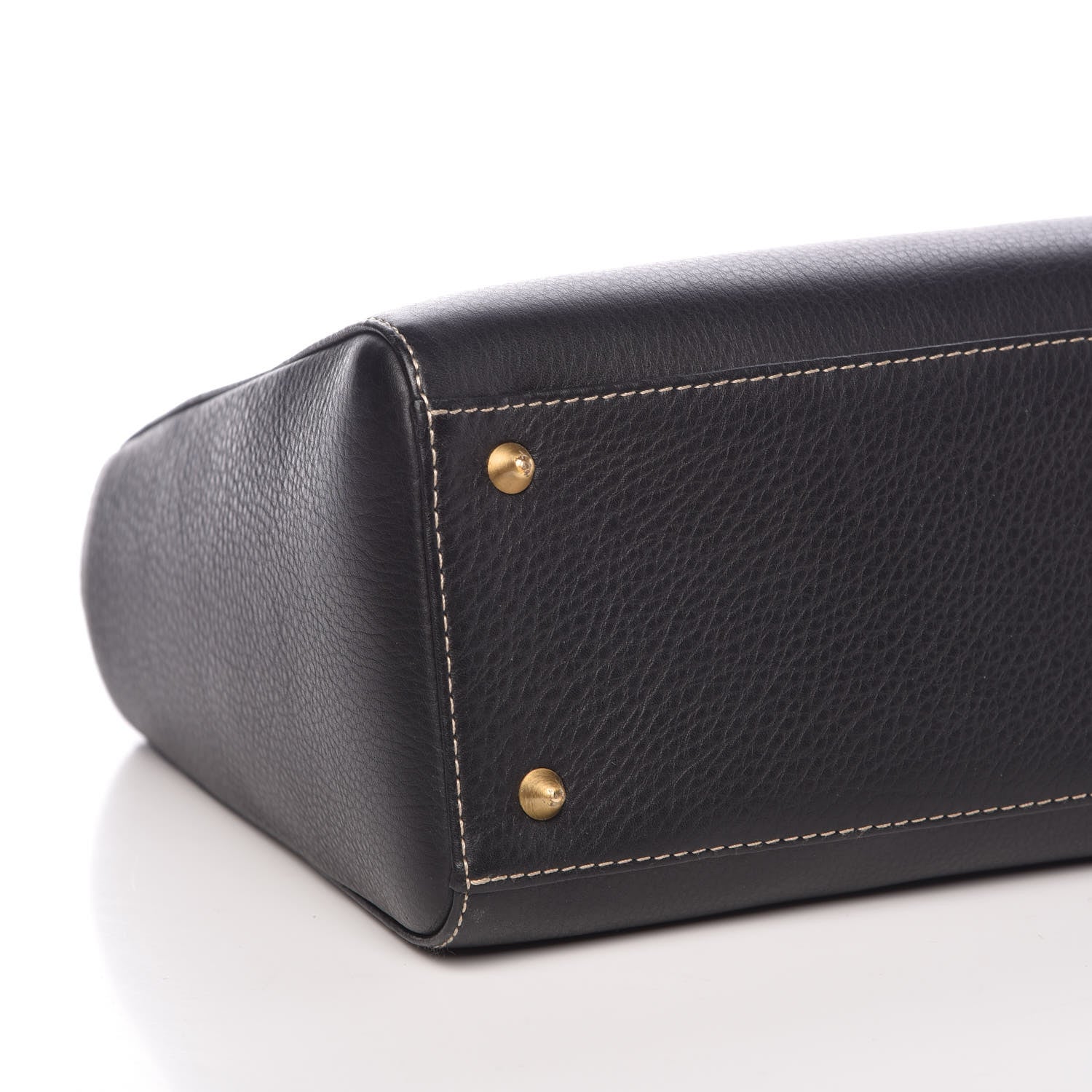 Christian Dior Grained Calfskin Medium Lady Dior Black 8 of 11