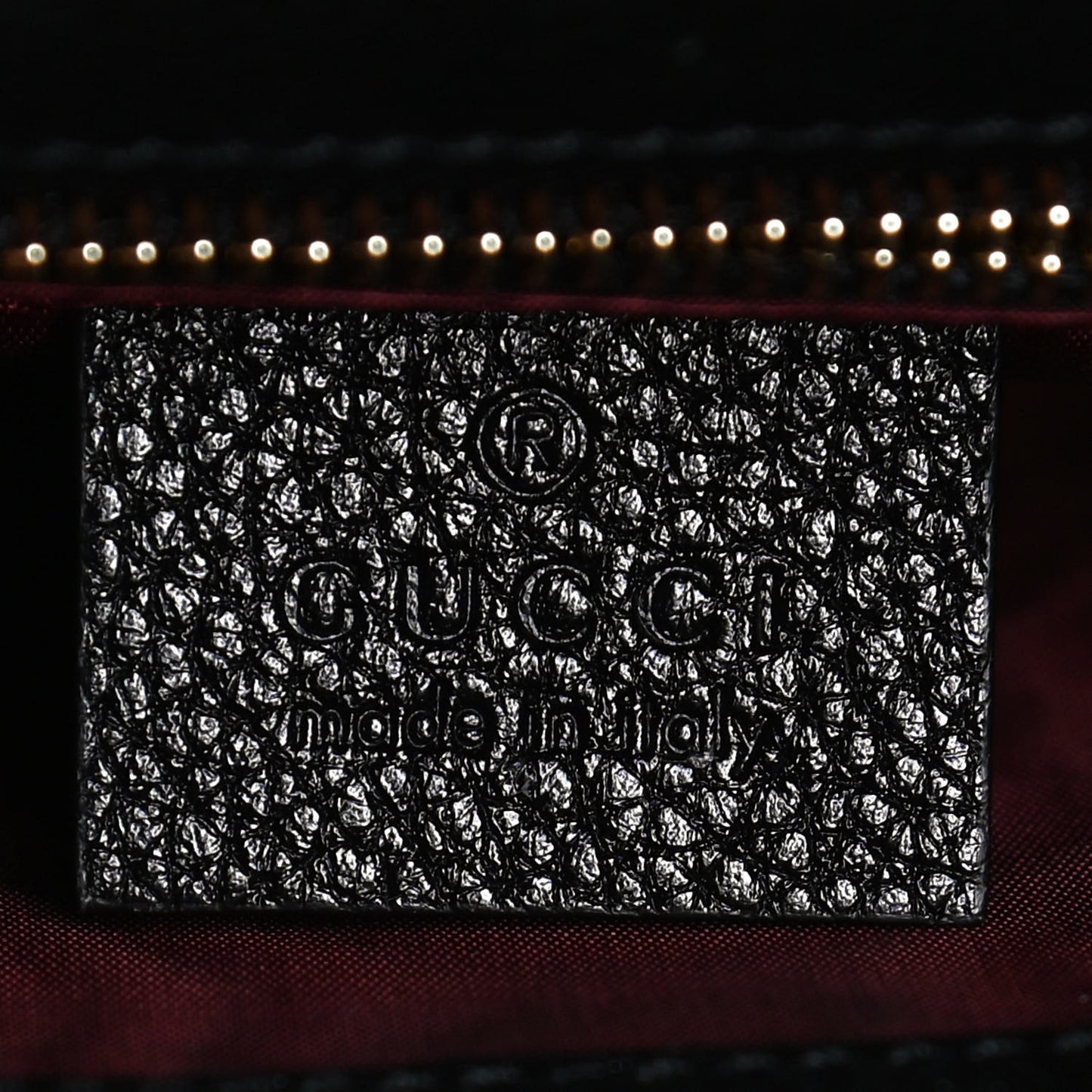 Grainy Calfskin Small Zumi Shoulder Bag Black