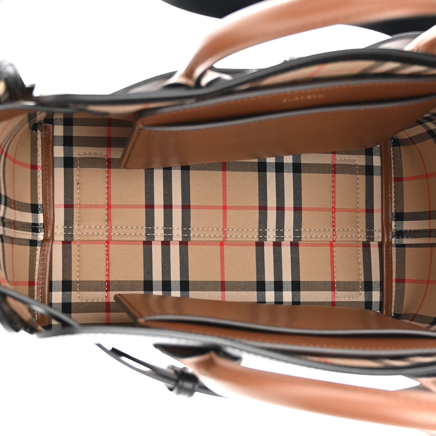 Smooth Calfskin Triple Stud Small Belt Bag Black Tan